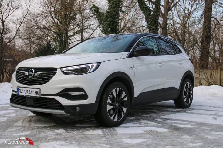 2019-es dízel Opel Grandland X elölről
