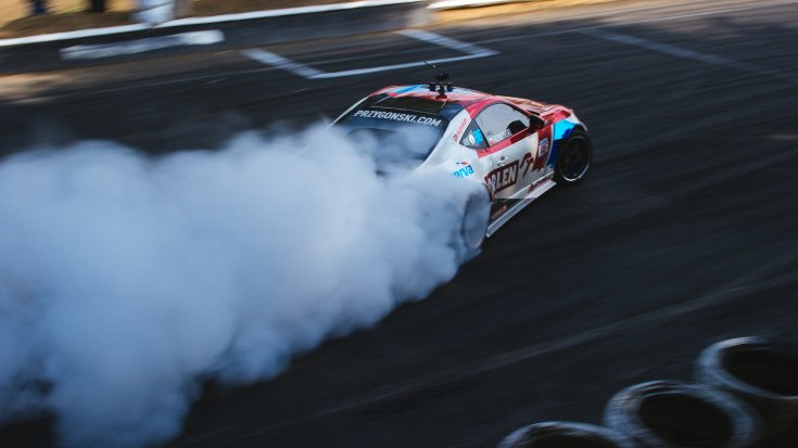 driftelő Orlen Toyota GT86 a TRACKWOODON 2018-ban