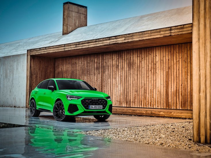 2019-es Audi RS Q3 Sportback szabadban