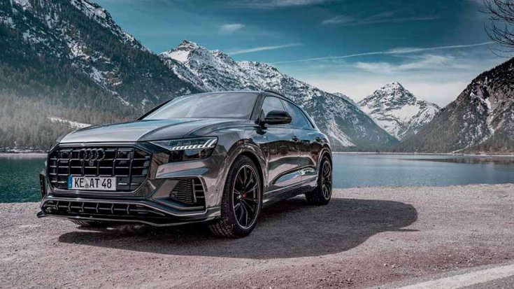 2019-es Audi Q8 ABT tuning elölről