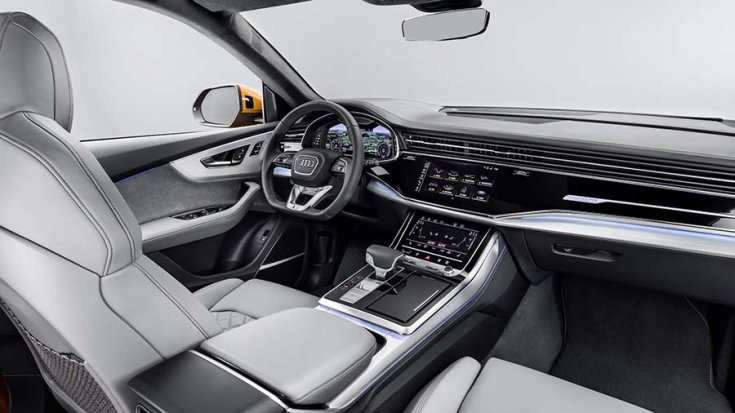 2019-es Audi Q8 beltere