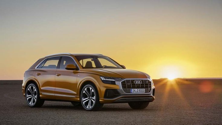 2019-es Audi Q8 elölről