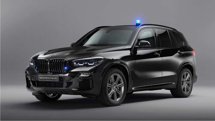 BMW X5 Protection VR6 szemből 45 fokból