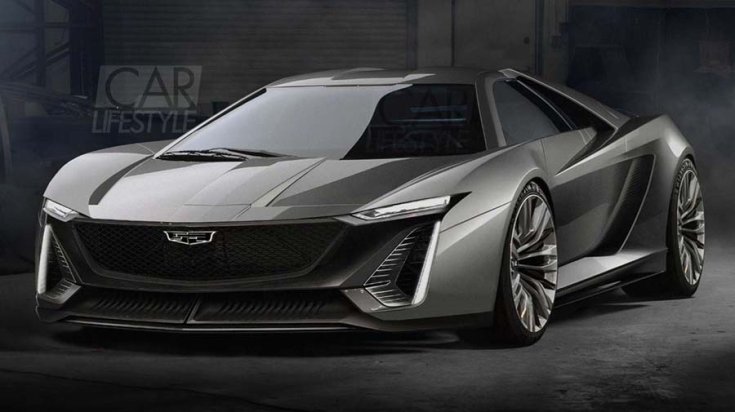2019-as Cadillac koncepció elölről