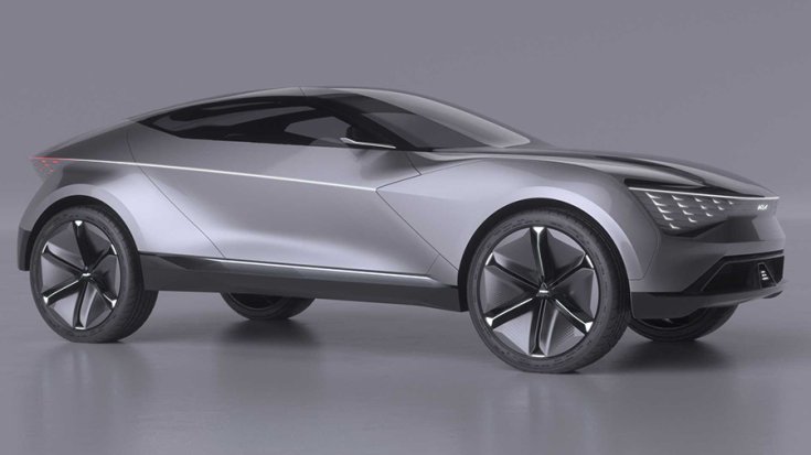 A Kia Futuron Concept elektromos kupé-SUV
