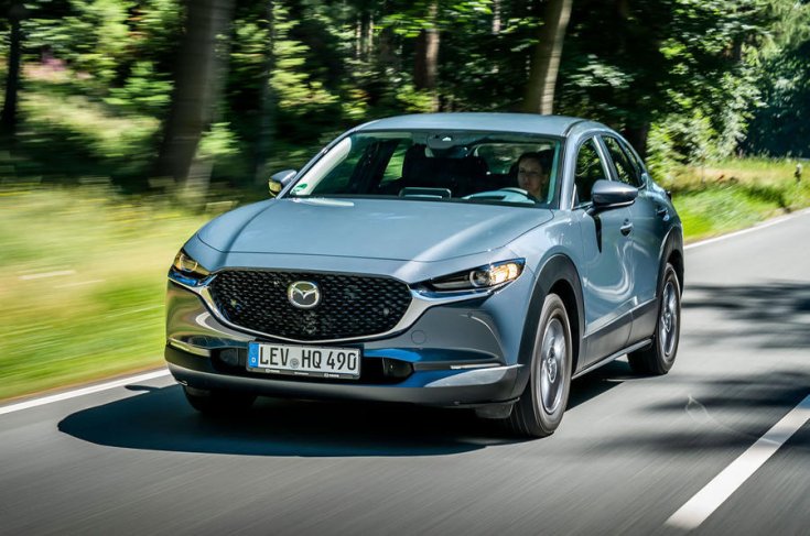 2019-es Mazda CX-30 elölről