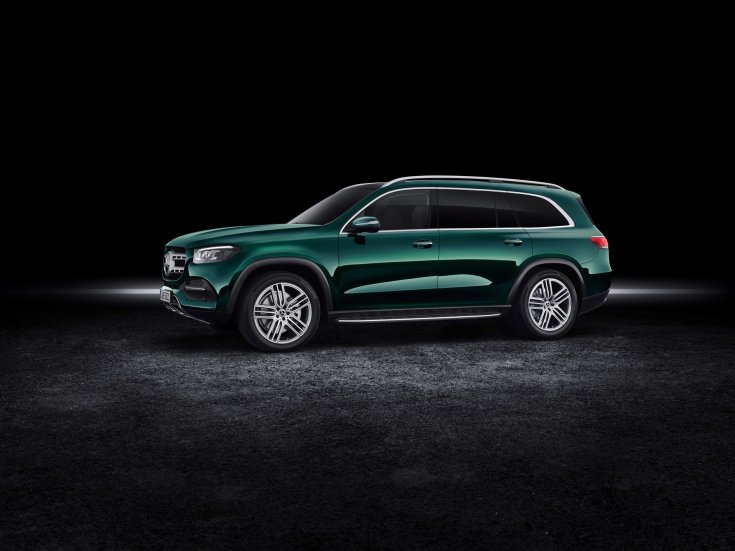 2019 Mercedes GLS oldalról