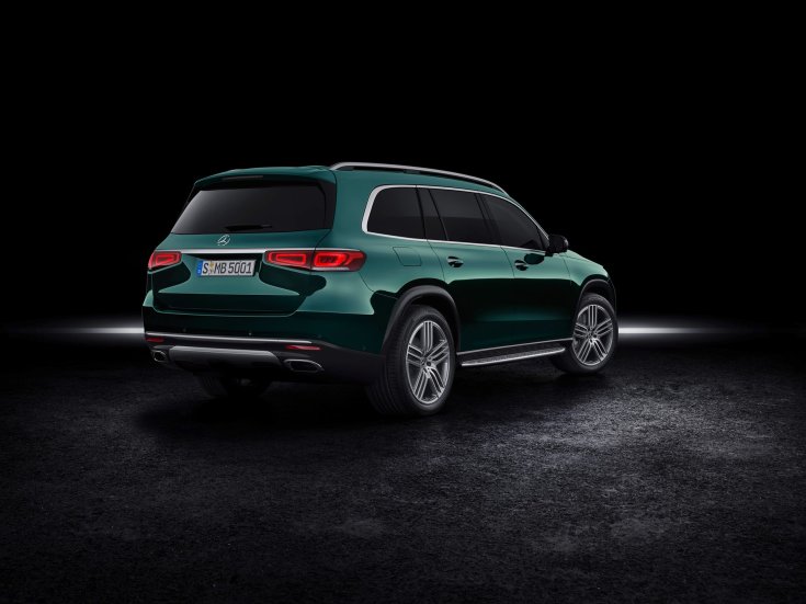 2019 Mercedes GLS hátulról