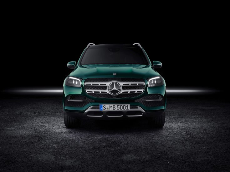 2019 Mercedes GLS szemből