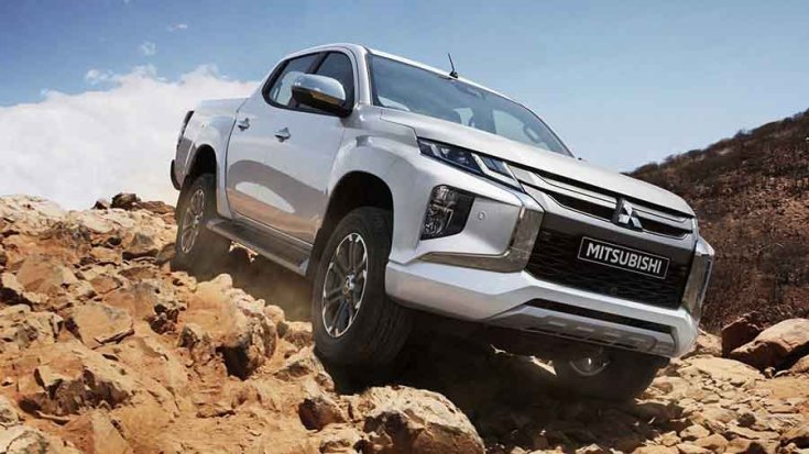 2019-es Mitsubishi L200 elölről