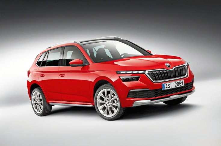 2019-es Skoda Kamiq elölről