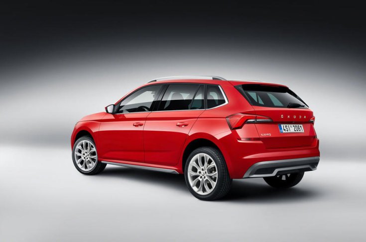 2019-es Skoda Kamiq hátulról