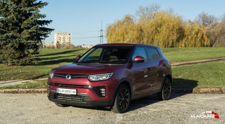 Ssangyong Tivoli x150 teszt Alapjárat