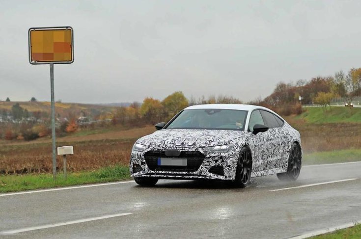 2019 Audi RS7 Sportback prototípus szemből