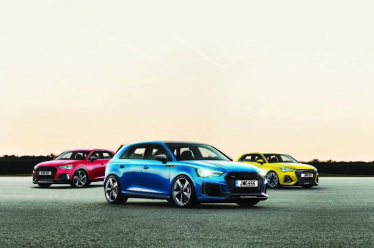2020-as Audi A3 elölről - A Frankfurti Autószalonon is látható lesz