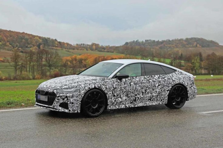 2020-as Audi RS7 elölről - A Frankfurti Autószalonon is látható lesz