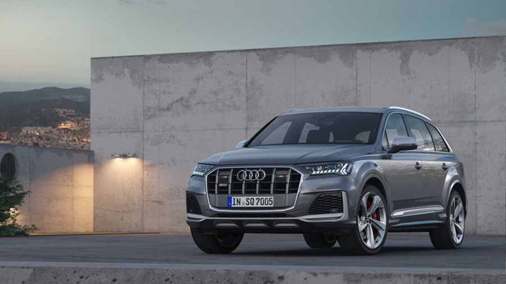 2020-as Audi SQ7 elölről