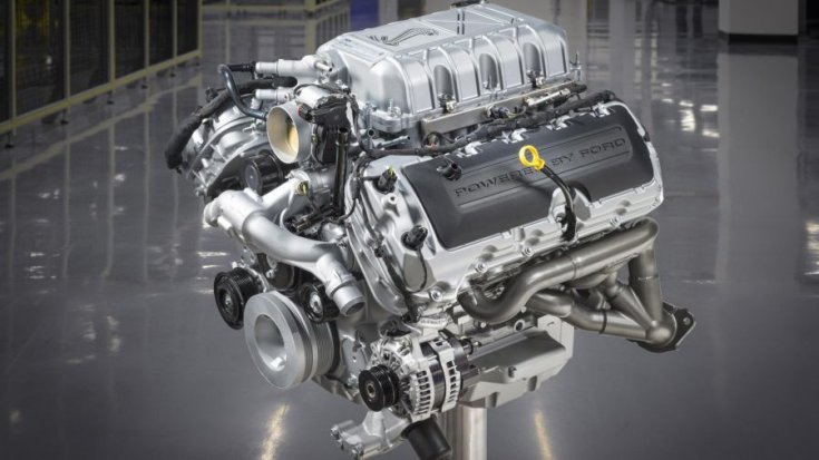2020 Ford Shelby Mustang GT500 motor