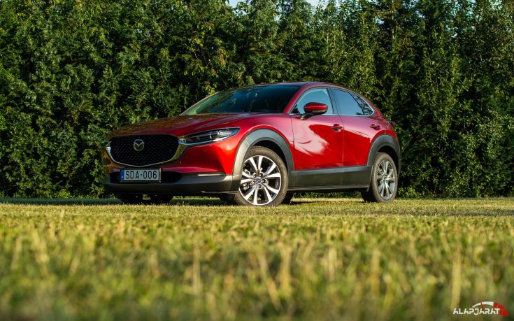 mazda cx 30 teszt alapjárat