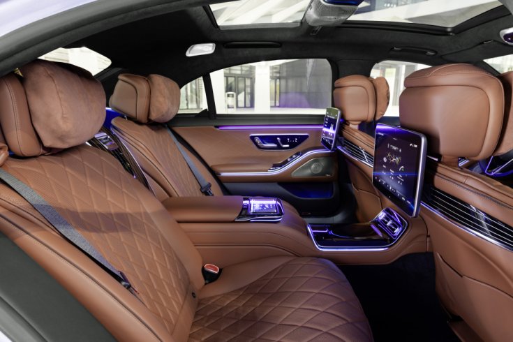2020-as Mercedes S-osztály ülések