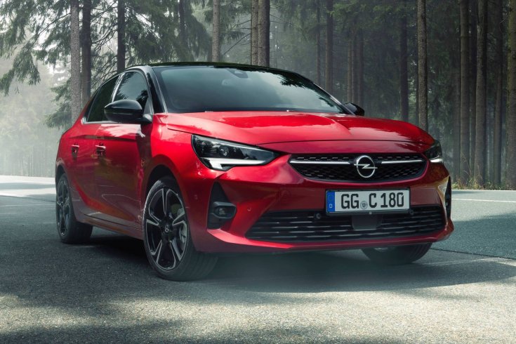 2020-as Opel Corsa elölről