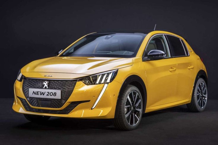 2020-as Peugeot 208 elölről