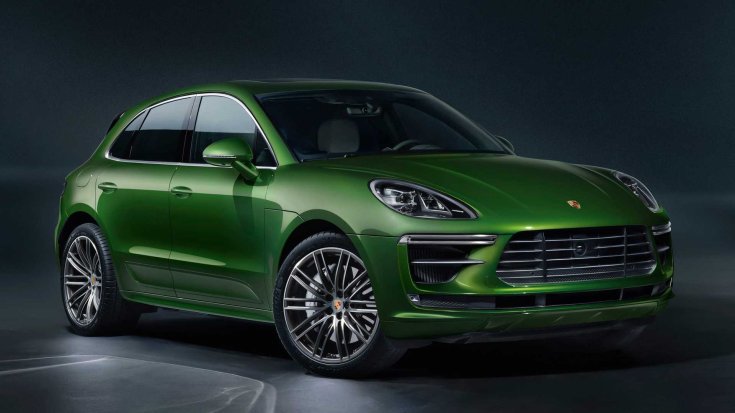 2020 Porsche Macan Turbo elölről