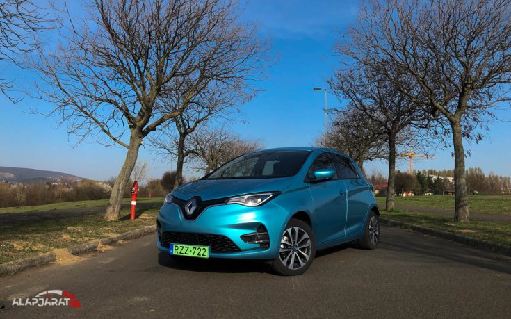 Renault Zoe teszt Alapjárat