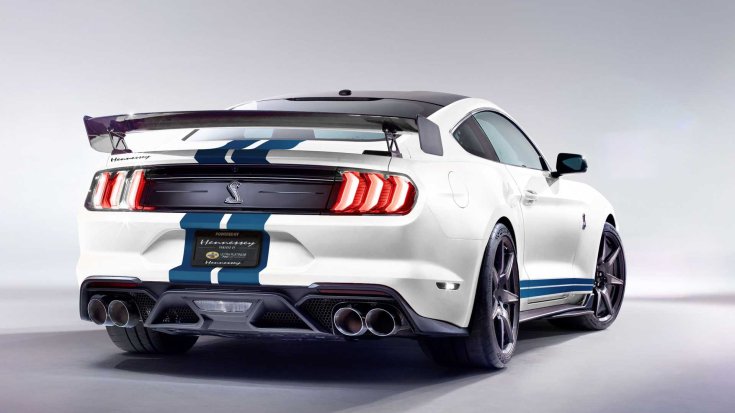 2020 Hennessey Shelby GT500 hátulról