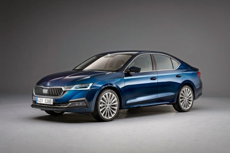 2020-as Škoda Octavia elölről