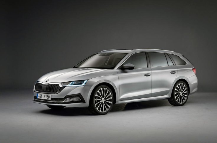 2020-as Škoda Octavia kombi elölről