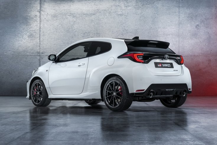 Toyota GR Yaris hátulról