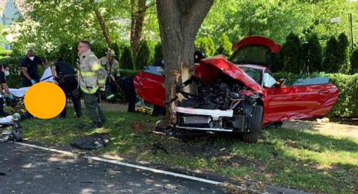Rommá tört Toyota Supra