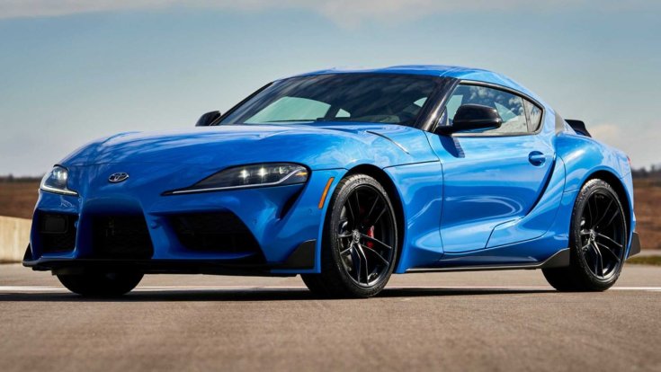 2020-as Toyota Supra elölről