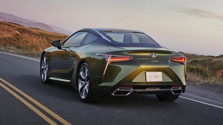 Lexus LC 500 Inspiration 2020 hátulról