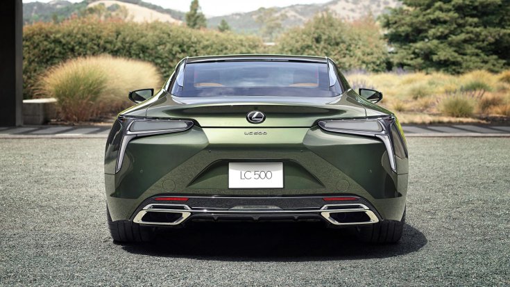 Lexus LC 500 Inspiration 2020 hátulról