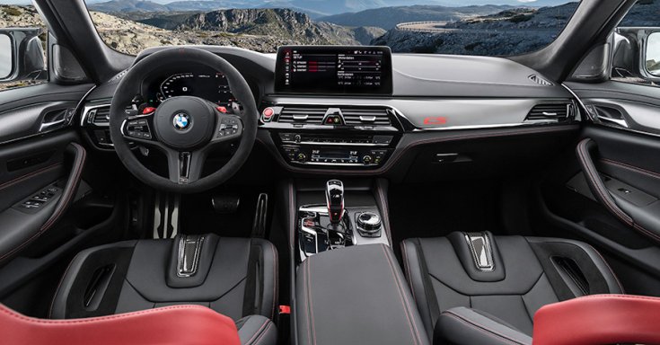 BMW M5 CS utastere