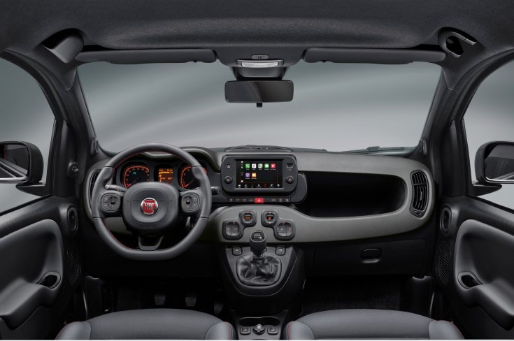 2021-es Fiat Panda belső tere