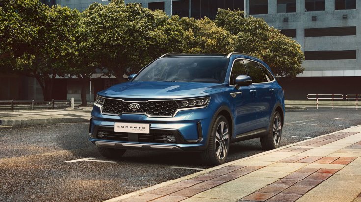 új KIA Sorento PHEV elölről
