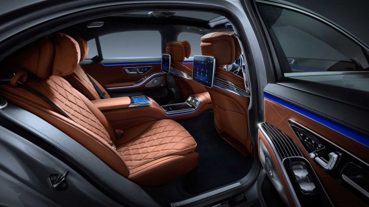 Mercedes S-osztály belső tere és annak technológiai megoldásai