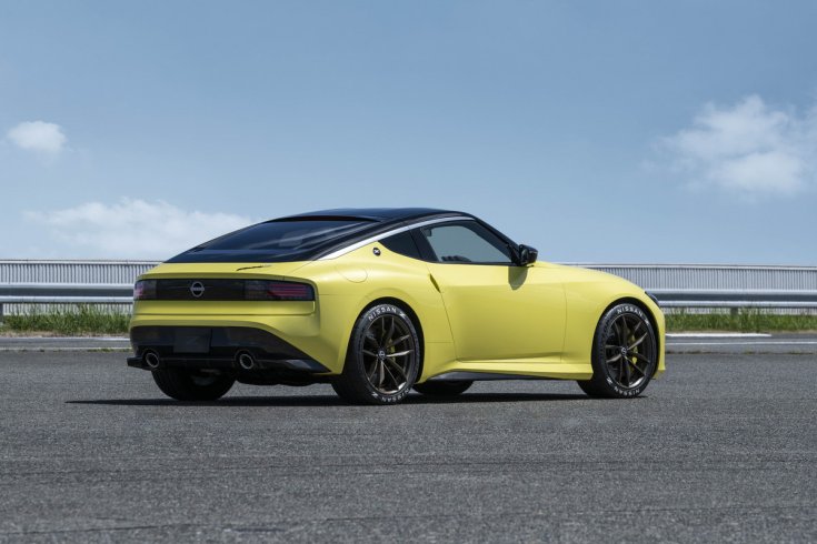 2021-es Nissan Z Proto hátulról