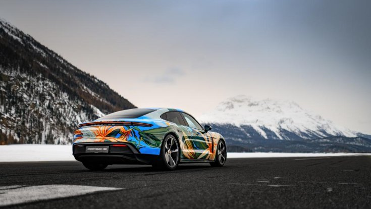 Taycan Art Car