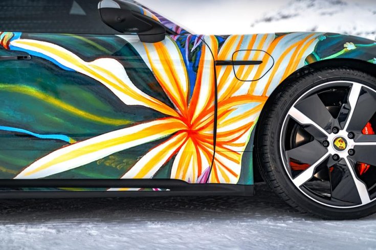 Taycan Art Car