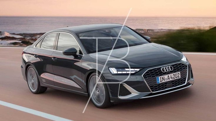 A 2022-es Audi A4 látványterve