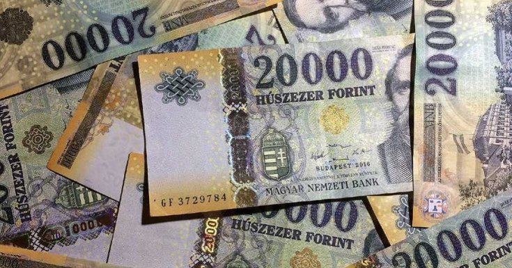 20 000 forintos bankjegyek