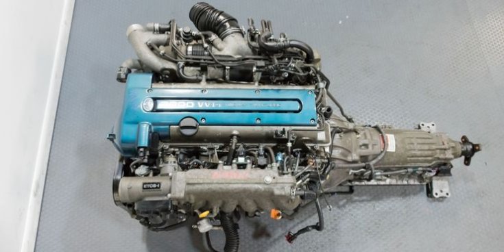 2JZ-GTE motor és váltója