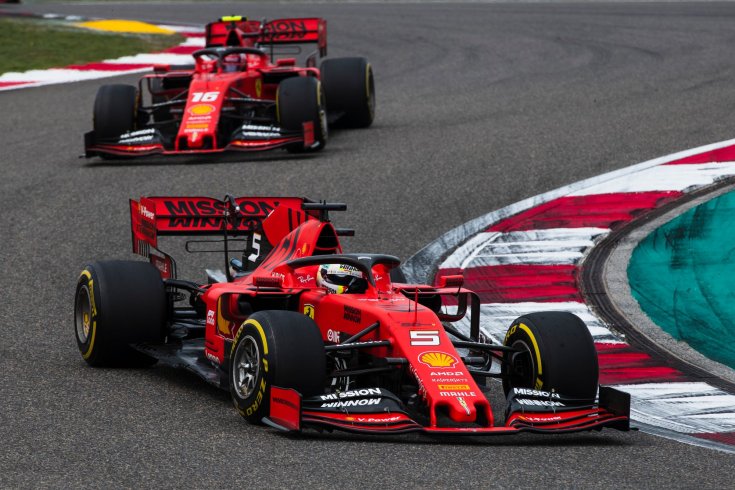 Vettel és Leclerc