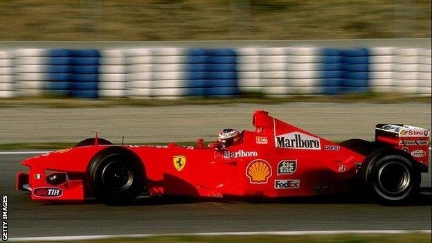 Schumacher és a Ferrari