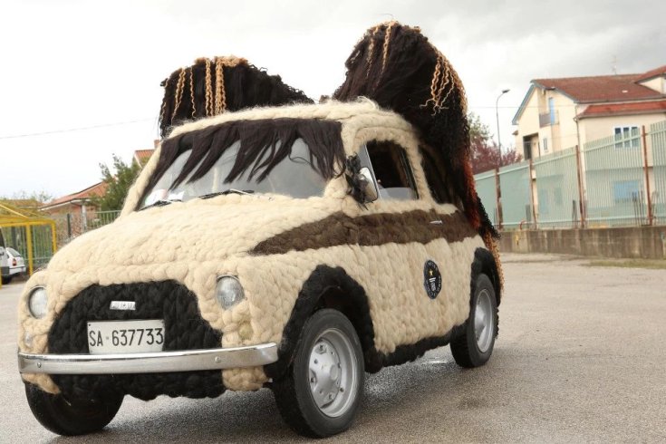 A legszőrösebb autón 120 kiló anyag van