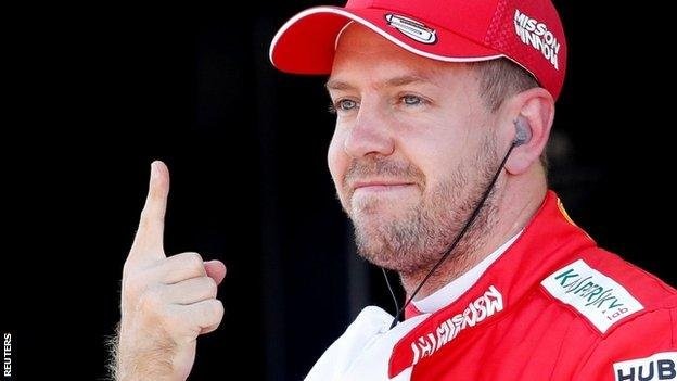 Vettel ünnepel